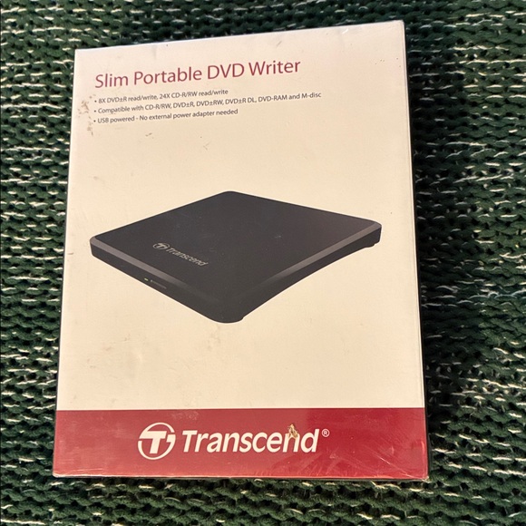 NWOT Slim Portable DVD WriterNew in box